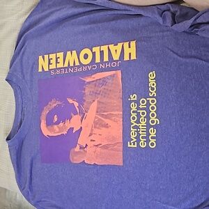 Horror film themed tshirt